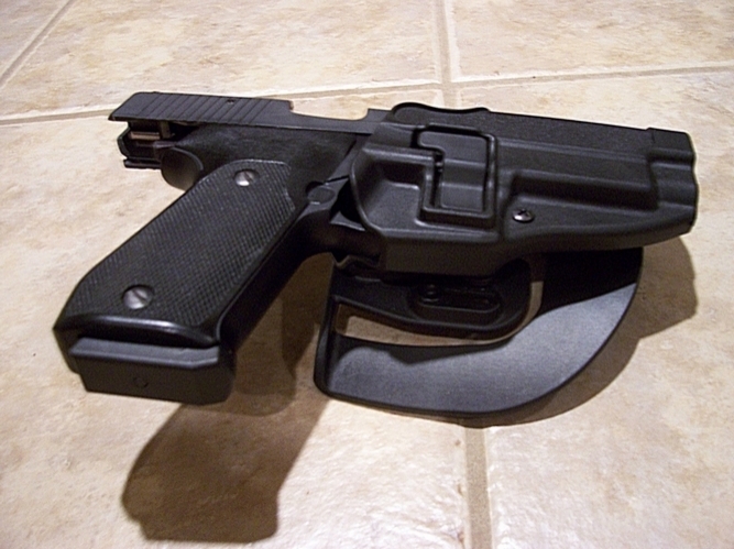 Modul platforma pentru centura-subansamblu pentru toc pistol 