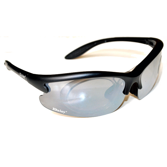 Ochelari tactici Daisy C3 cu dioptrii si 4 perechi de lentile din policarbonat UV400 