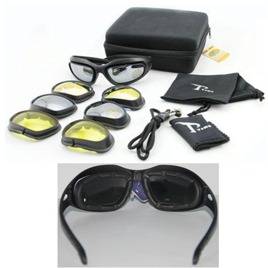 Ochelari tragere policarbonat Snipe 899 cu 4 lentile polarizante tratate antiaburire protectie UV400,rame flexibile  